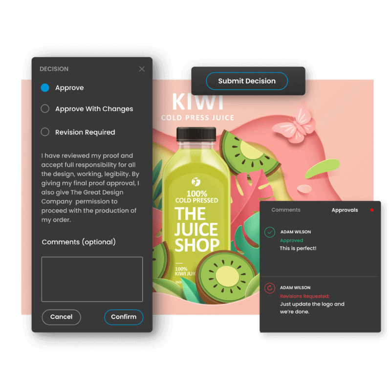 Design and creative approvals by ReviewStudio