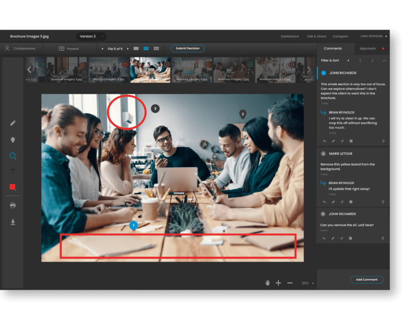 Online proofing for marketing creative by ReviewStudio (1)