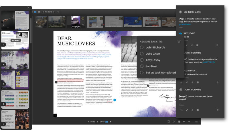 PDF Markuup online tools for gathering feedback