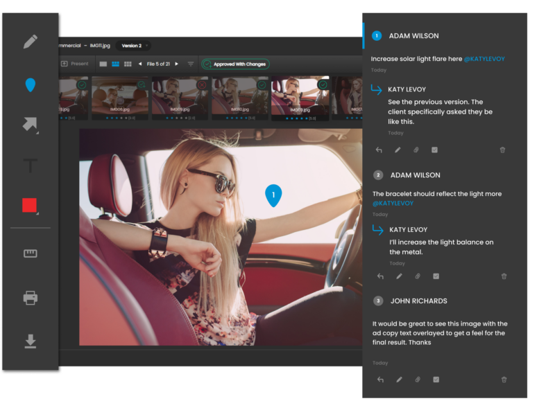 Photo markup tool for faster approvals-3