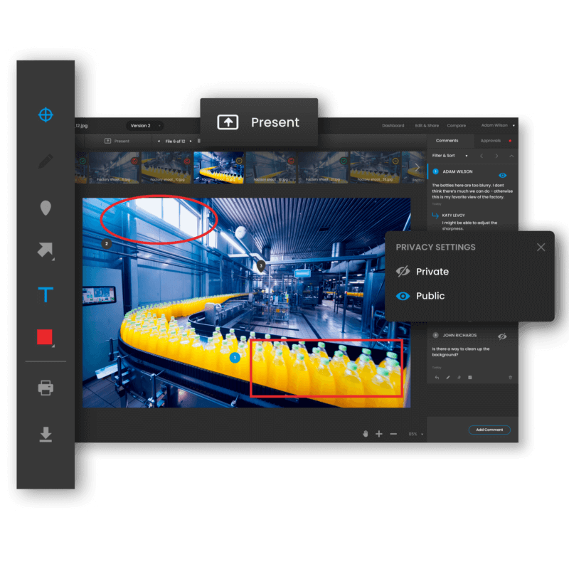 Task Management for Online Proofing
