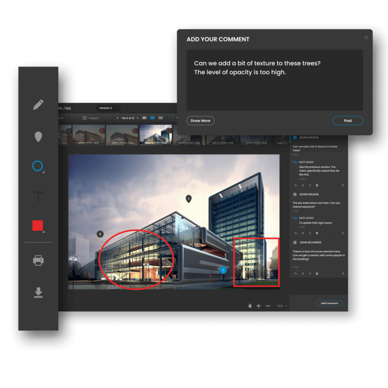 Task Management for Online Proofing