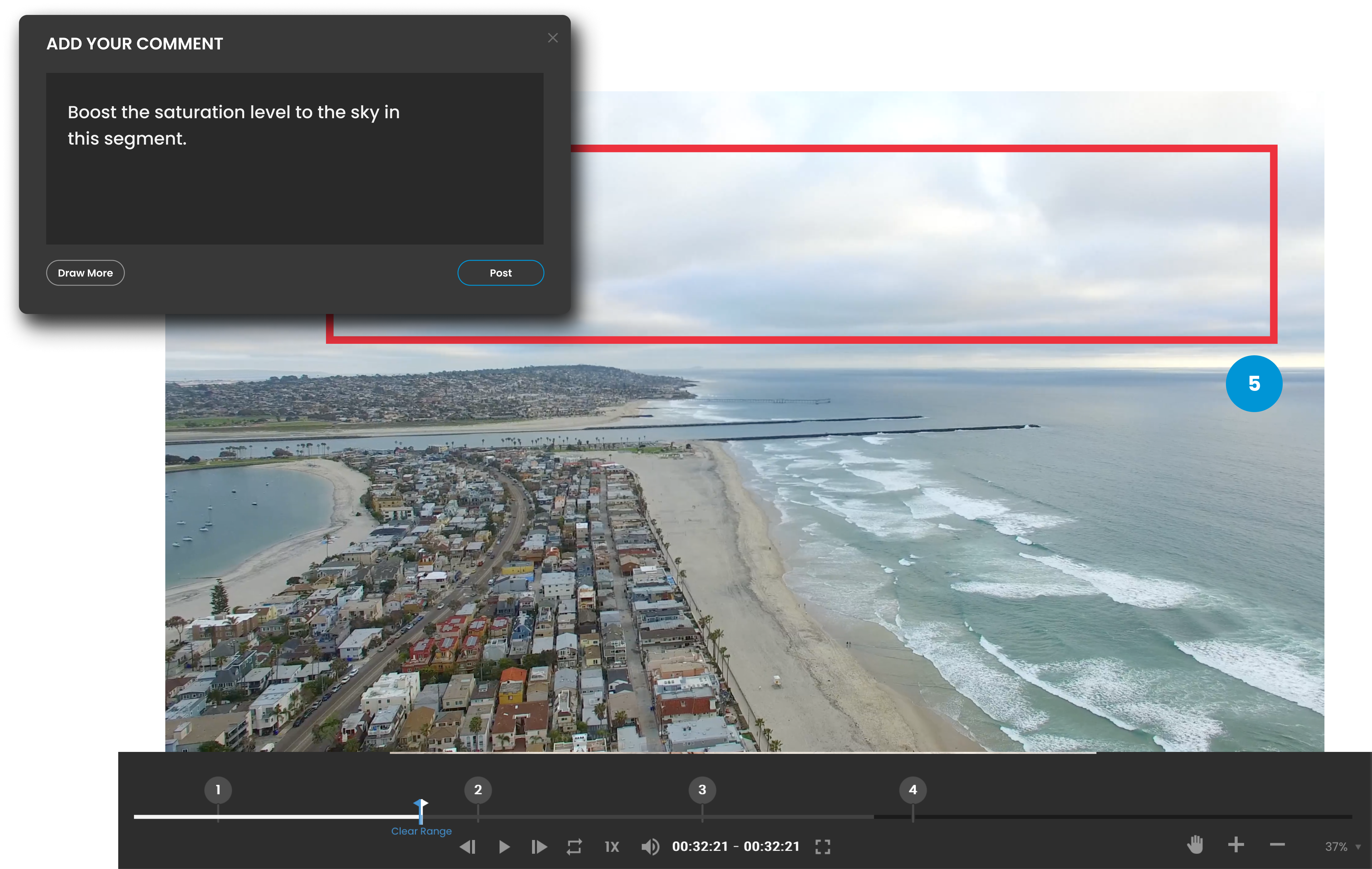 Video feedback and collaboration tool